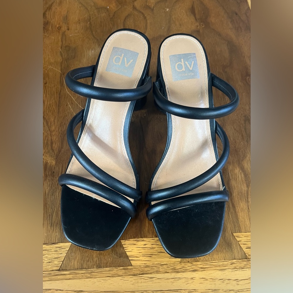 Dolce Vita Black Strappy Sandals